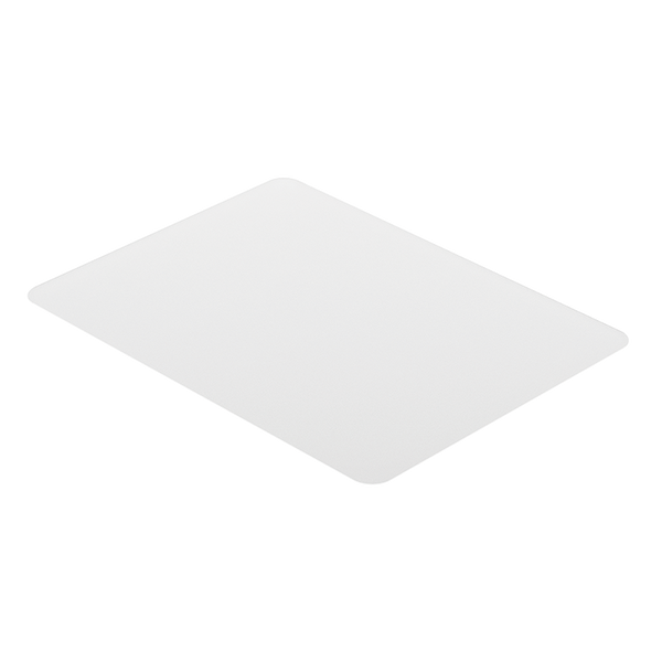 Logilink Padlóvédő szőnyeg, 120x90x0,2 cm, vízálló, fényes felület, átlátszó