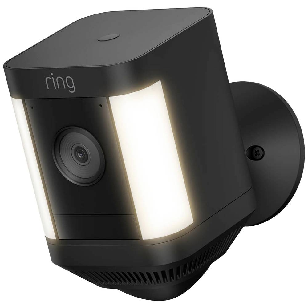 Amazon Ring Spotlight Cam Plus Plug-In IP Spothlight Okos kamera - Fekete (8SH1S2-BEU0)
