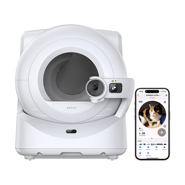 PETKIT Purbot Ultra Intelligens öntisztuló macskaalomdoboz fehér