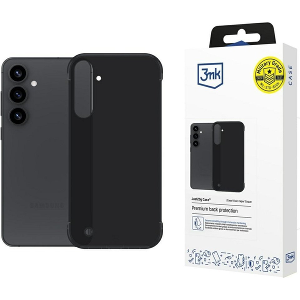 3mk Just20g Matt Tok Samsung Galaxy S25 - Fekete