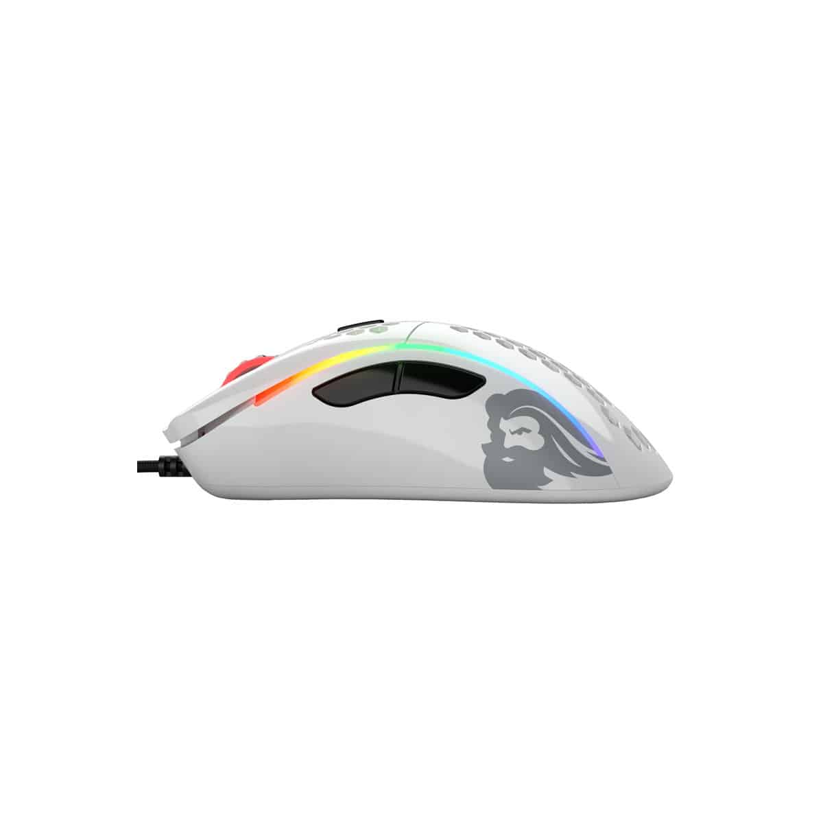 Glorious Model D Glossy Fehér 12000 DPI Gaming Egér (GD-GWHITE)
