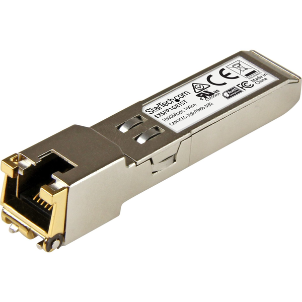 StarTech.com EXSFP1GETST modul til netværksmodtager Kobber 1000 Mbit/s SFP