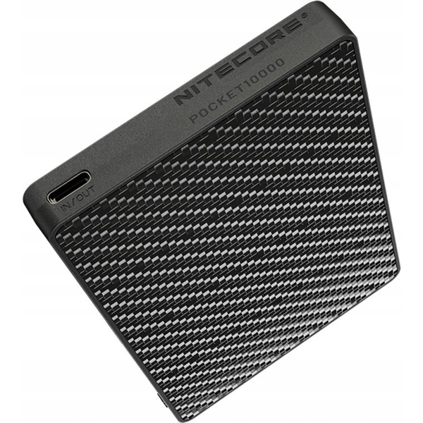 Nitecore Pocket 10000 – încărcător portabil de 10000 mAh cu cablu USB-C integrat