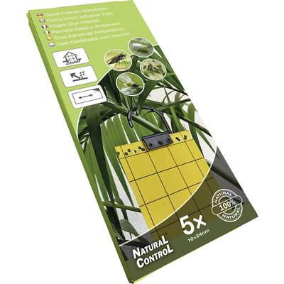 Swissinno NaturalControl 1 249 235 Ragadós lap rovaroknak (H x Sz) 240 mm x 100 mm 5 db (1 249 235)