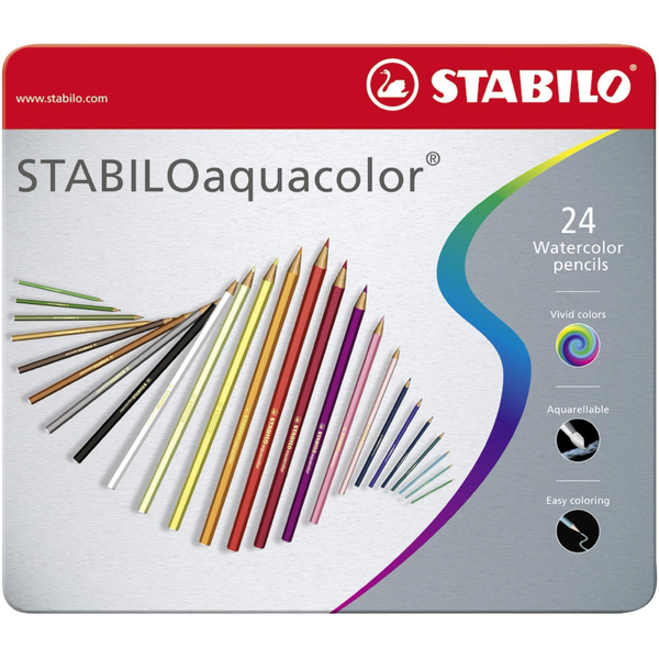 STABILO Aquacolor Многоцветен 24 броя