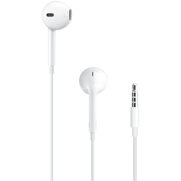 Слушалки с микрофон Apple Earpods (3,5 мм щепсел за слушалки)