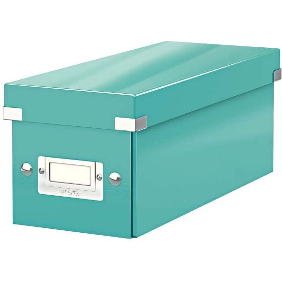 Leitz Click&Store CD-doboz lakkfényű jégkék (41161662)