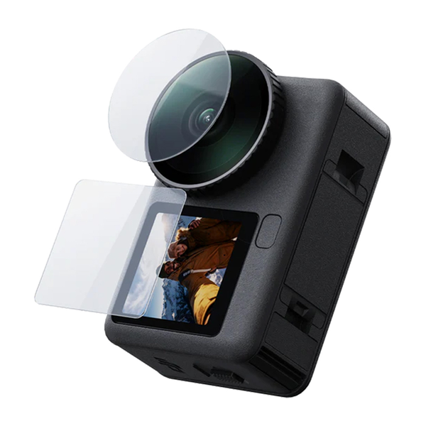 Telesin edzett üveg szett DJI Osmo Action 6-hoz (objektív + képernyő)