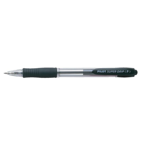 Pilot Super Grip Nyomógombos golyóstoll 0,27 mm / Fekete