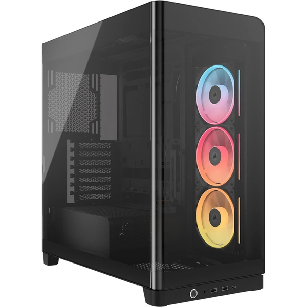 Corsair FRAME 4500X LX RGB Midi torony Számítógép ház Fekete