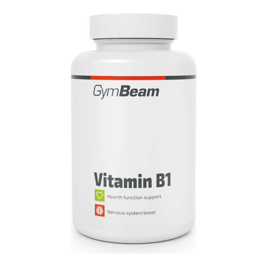 B1-vitamin (tiamin) - 90 tabletta - GymBeam (HMLY-58807-1-90tab)
