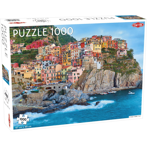 Tactic Cinque Terre, Italy 1000 pcs Puzzle 1000 kusov Mesto