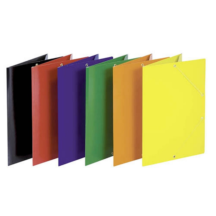 Donau Gumis mappa A4 Standard - piros (FEP04G)