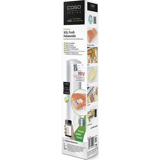 VÁKUUM FÓLIA TEKERCS XXL 40X1000 CM (01224)