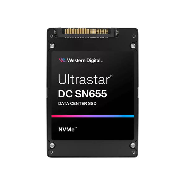 Western Digital Ultrastar DC SN655 SSD PCIe NVMe U.3 de 7,68 TB