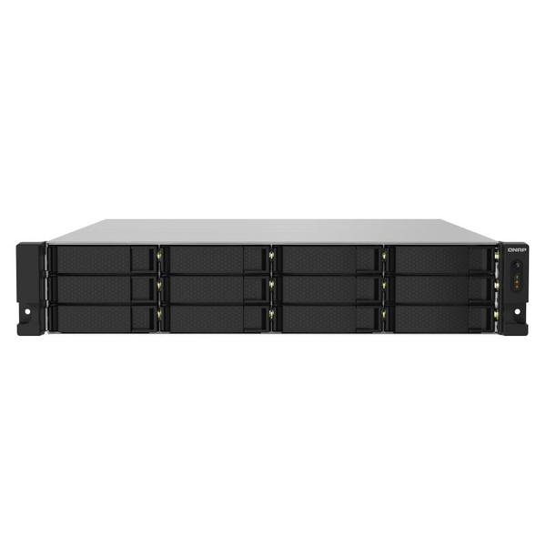 QNAP TS-1232PXU-RP NAS Rack (2U) Připojení na síť Ethernet Černá AL324