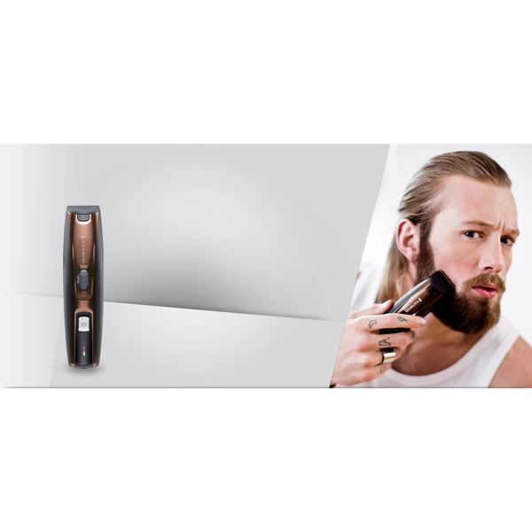 Тример за лице Remington MB4045, li-ion, Миещи титанови ножчета