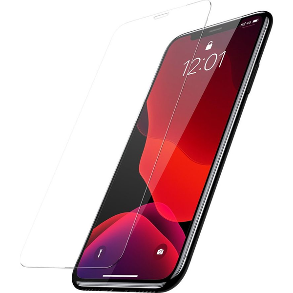 Baseus Baseus zestaw 2x szkło hartowane 0.15mm 9H iPhone 11 / iPhone XR + pozycjoner (SGAPIPH61S-GS02) uniwersalny