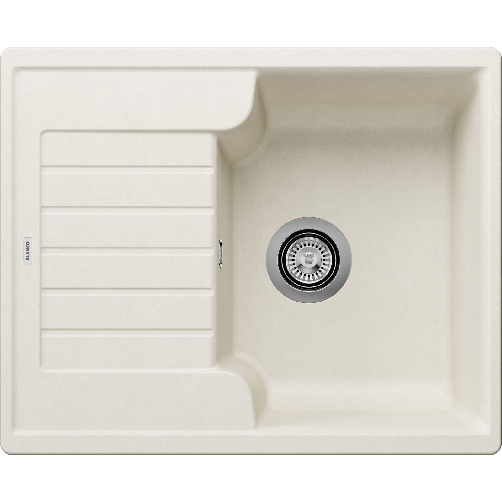 Blanco ZIA 40 S Silgránit Törtfehér színű Gránit mosogatótál (527195) (527195)
