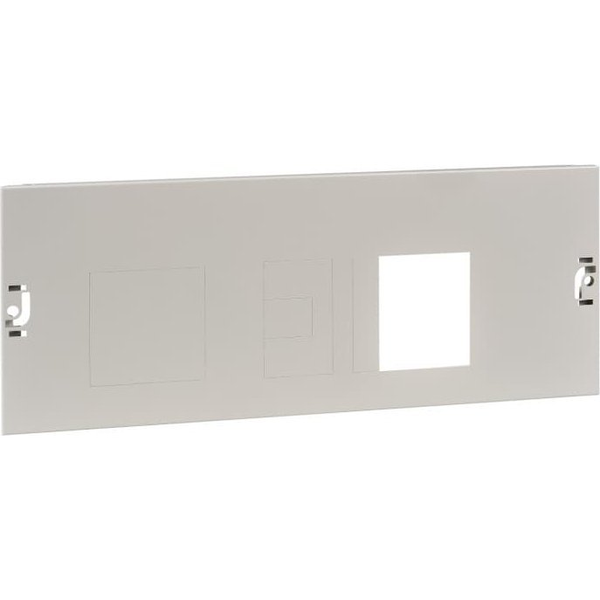 Schneider Electric PrismaSeT-P, előlap, ComPacT NSX/NSX Vigi100-250 4 tűs, vízszintes, szélesség=650mm, magasság=4 modul 1 db