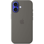 Предпазен калъф Apple Silicone Case with MagSafe за iPhone 16, Stone Gray