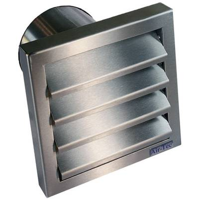 Wallair N31845 Szellőző ház zárósapkával Nemesacél Cső átmérő: 10 cm (N31845)