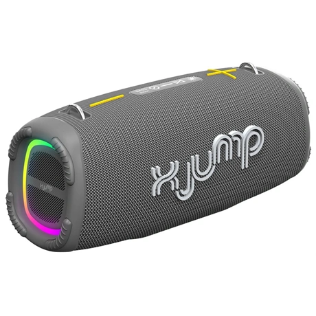 XJUMP XJ 200 ŠEDÝ Vodotesný Bluetooth reproduktor IPX5, 90W