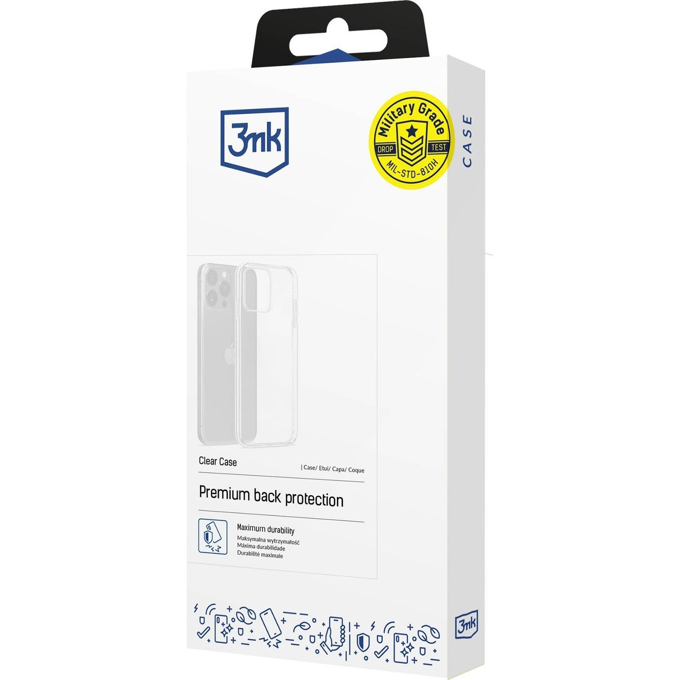 3MK Clear Case Realme C61 átlátszó (5903108622424)