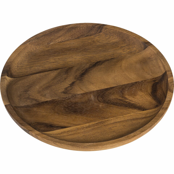 Zassenhaus 55986 Kör alakú Snack tálca 25 x 2 cm - Akácfa