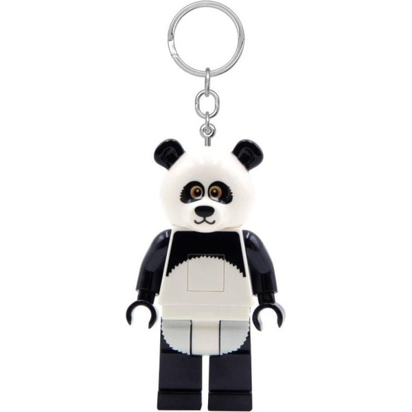 LED přívěsek na klíče na klíče LEGO Panda