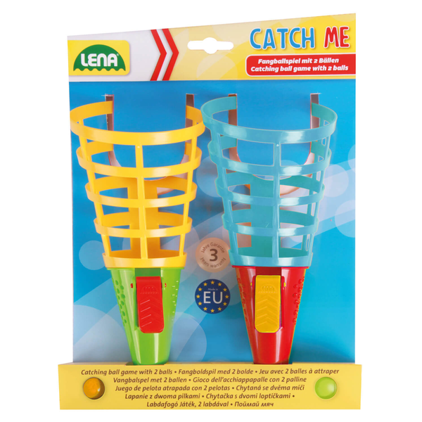 Lena 61221 Aktivitäts/Skill Game & Toy Trac Ball