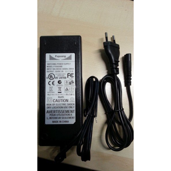 Z ALLNET Ersatznetzteil 55V/2A für z.B. ALL048900 oder andere PoE Endgeräte