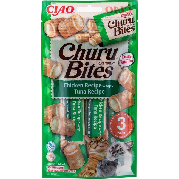 Inaba Cat Churu Bites - Tonhal 3 X  10 G