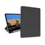 Apple iPad Air 4 (2020)/iPad Air 5 (2022) 10.9/iPad Pro 11 (2022) tablet tok    (Smart Case) on/off funkcióval, Apple Pencil tartóva, mágneses töltővel - Devia Leather Case With Pencil Slot - fekete