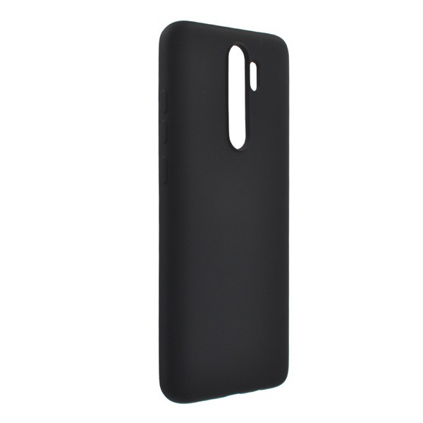 Szilikon telefonvédő (matt) FEKETE [Xiaomi Redmi Note 8 Pro]
