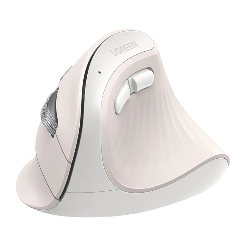 Vertikálna myš UGREEN MU008MINI BT 2.4G (biela)