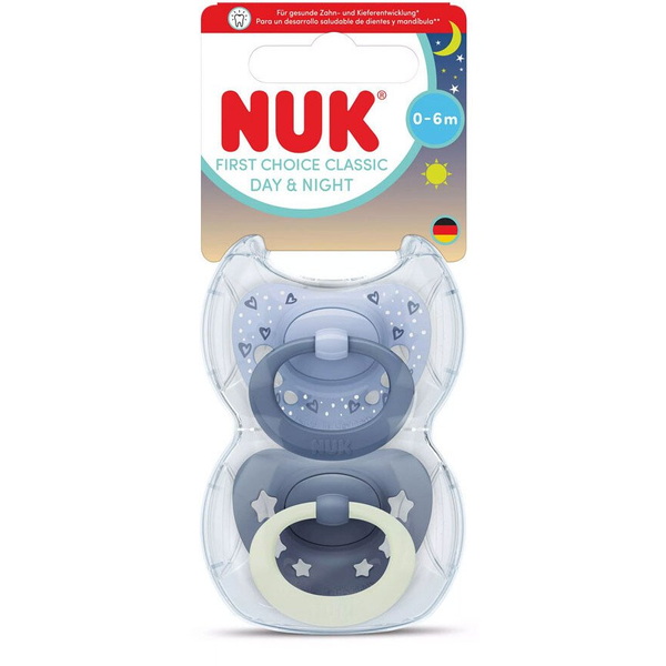 NUK NUK SMOCZEK USP 2EL 0-6M FC D&N NIEB 101753961/6