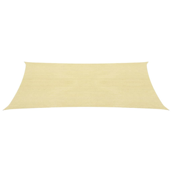 Pânză parasolar, bej, 6x6 m, HDPE, 160 g/m²