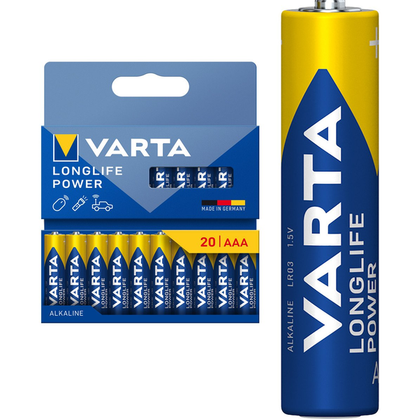 Varta Longlife Alkáli Ceruzaelem AAA (20db/csomag)
