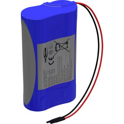 Ansmann Lítium-iónový batériový balík 3,6 V / 5200 mAh / 1S2P, ideálny pre