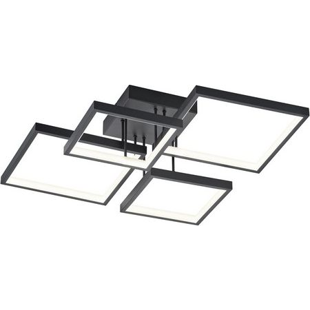 TRIO 627710432 Sorrento fekete mennyezeti LED lámpa (627710432)