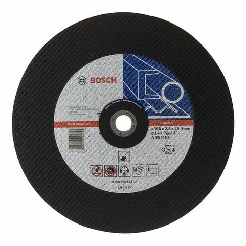  Bosch Tarcza tnąca prosta Expert for Metal 350 x 25,4mm (2608600543)