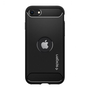 Husa Antisoc Spigen Rugged Armor pentru iPhone SE 2 / iPhone SE 3, Negru