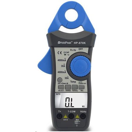 HOLDPEAK 870K Digitális lakatfogó multiméter (114841) (114841)