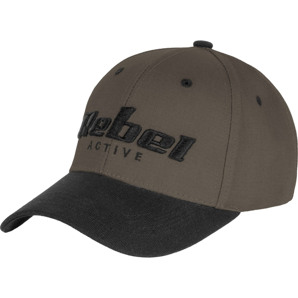  Rebel Czapka z daszkiem Rebel Active , kolor czarno-brązowy , rozmiar S