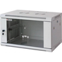 Techly I-CASE EW-2006GL шкаф за монтиране на апаратура 6U Поставка монтирана в стена Сив
