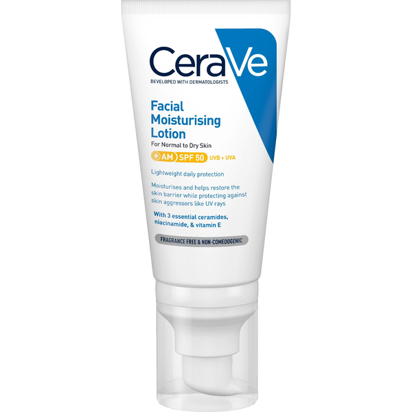 Loción Facial Hidratante Cerave Spf 50 (52 Ml)
