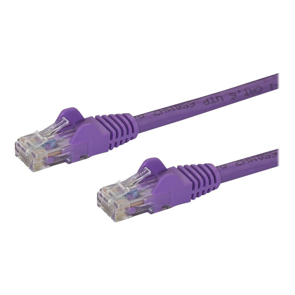 StarTech.com N6PATC2MPL hálózati kábel Lila 2 M Cat6 U/UTP (UTP)