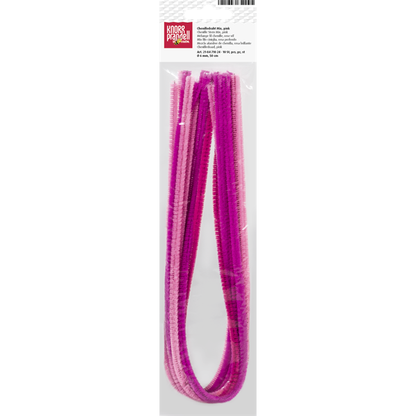 Knorr Prandell 6 mm 10 db/csomag pink zsenília drót (218471024)