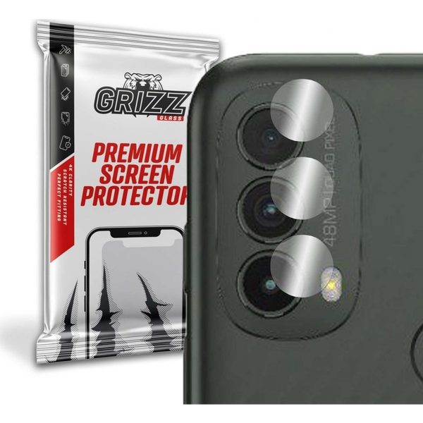 GrizzGlass Szkło hybrydowe na aparat Grizz Motorola Moto E30